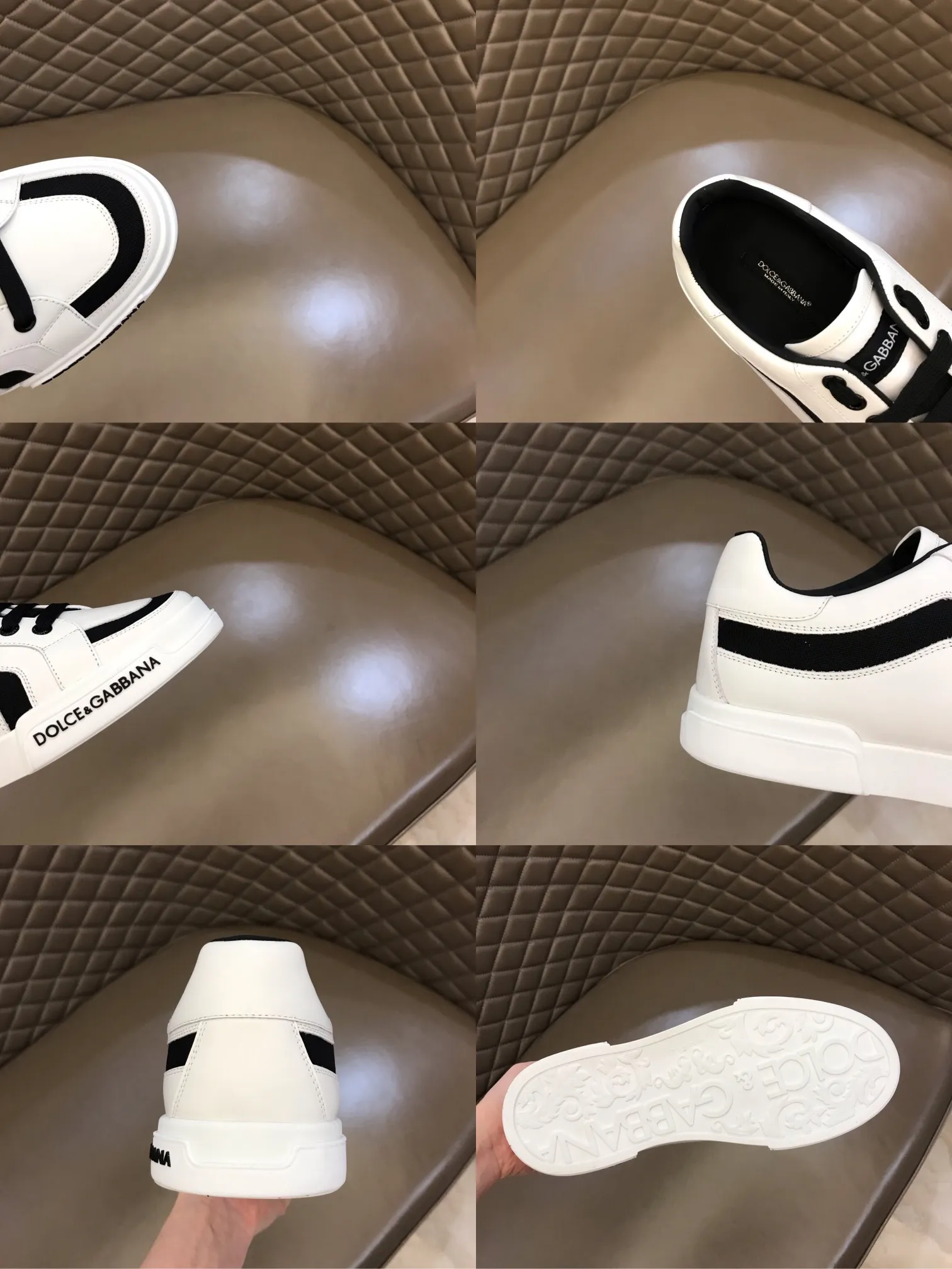 Men's shoes 360 yuan🏮🏮2023 new Dolce & Gabbana/top original single DG heavy industry series, imported original waterproof canvas, contrasting color design is super beautiful, exquisite and luxurious, super A level! Compared with the genuine product at the counter, the version is no worse at all! size：38-46